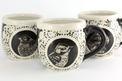 Handmade pottery by Jessi Van Gundy, 2019
