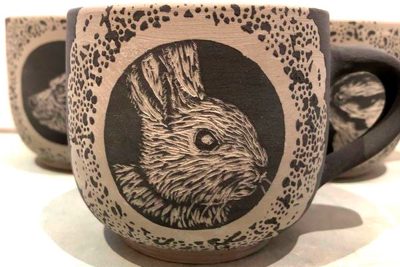 Handmade pottery by Jessi Van Gundy, 2020