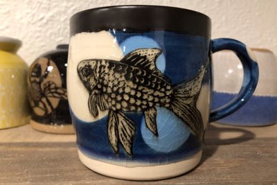 Handmade pottery by Jessi Van Gundy, 2019